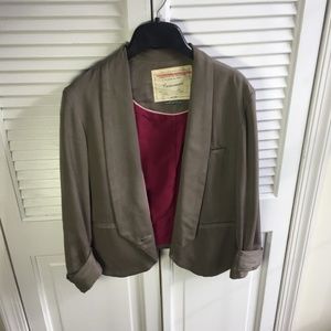Anthropologie Cartonnier Miette gray blazer